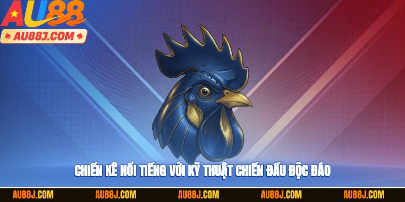 Chiến kê nổi tiếng với kỹ thuật chiến đấu độc đáo